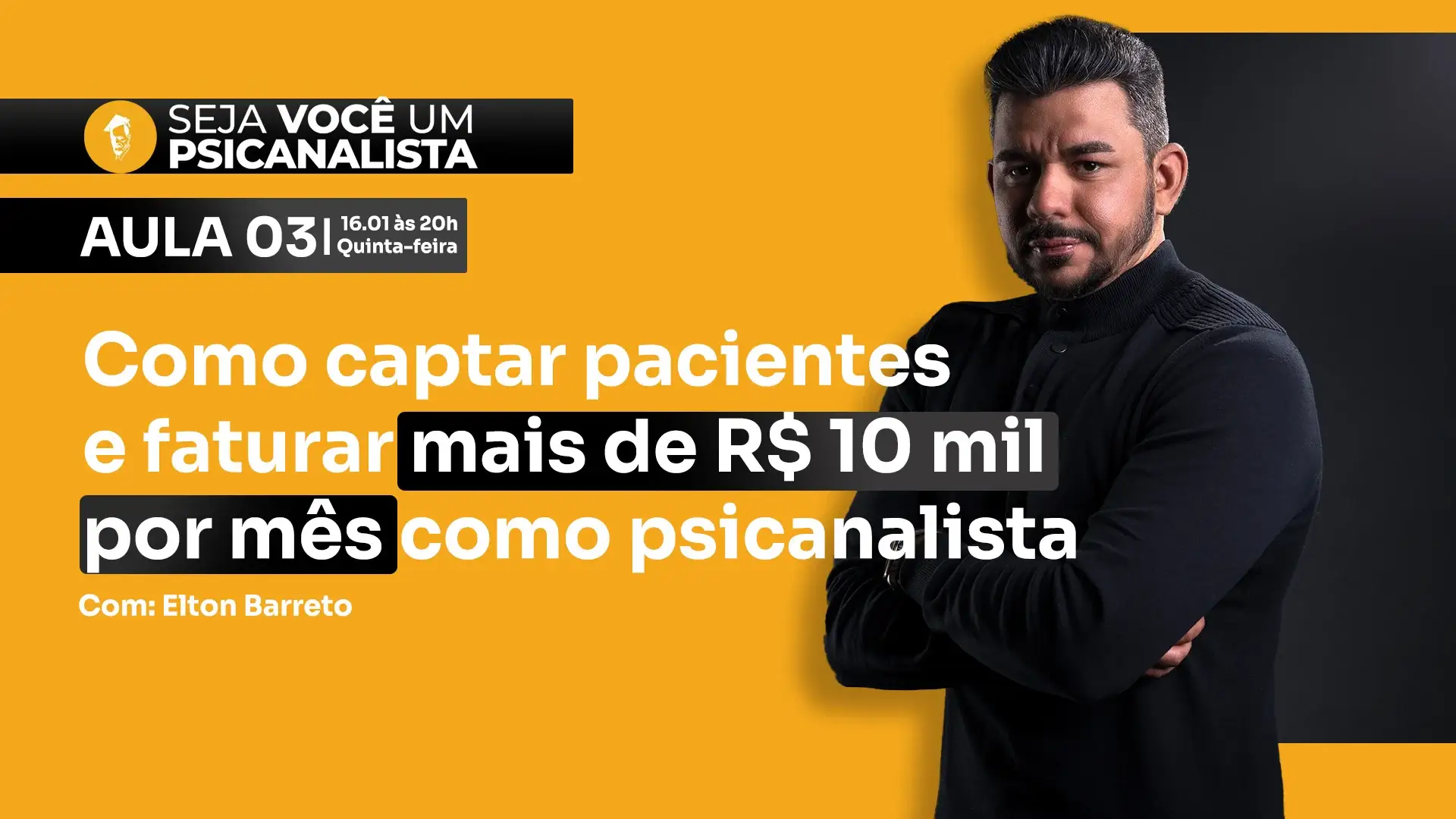 Workshop Seja você um psicanalista